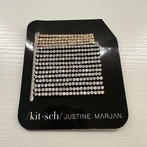 Kitsch Rhinestone Hair pins in Silver and Gold